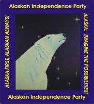 [Alaskan Independence Party flag]